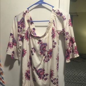 Off the shoulder dress